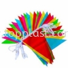 Bantin Plastic Colourful Flag Bendera