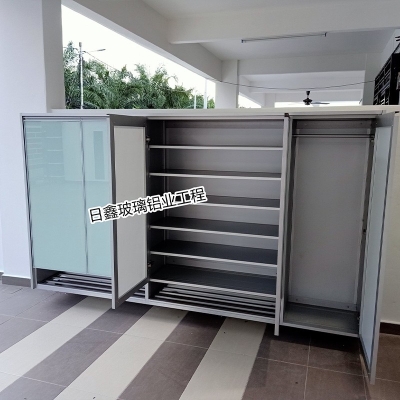 Aluminium Shoes Cabinet