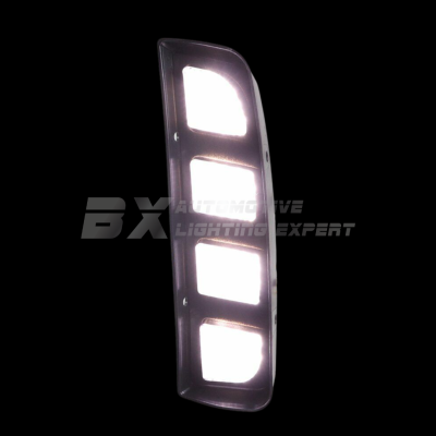 Honda Civic Type R / Si Bumper - LED DRL Daylight Cover (Type R Design)