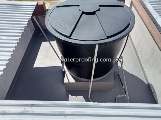 WATERPROOFING FOR SLAB WATERTANK AREA