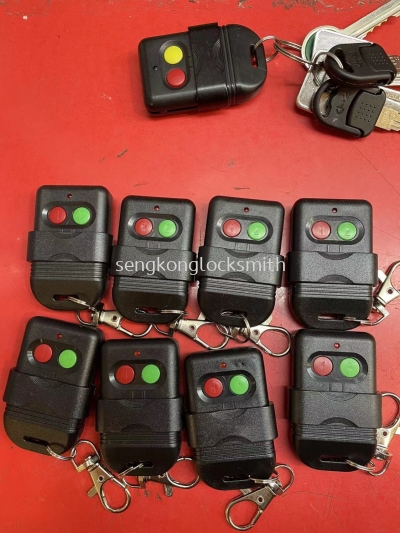 duplicate auto gate remote control