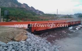 Portable Weighbridge With Steel Base Ramp-Filled With Crusher Run Or Concrete