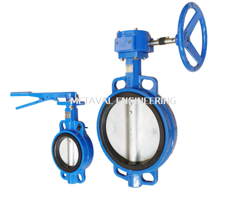 NOREX Ductile Iron Butterfly Valve - Gear or Metal Lever