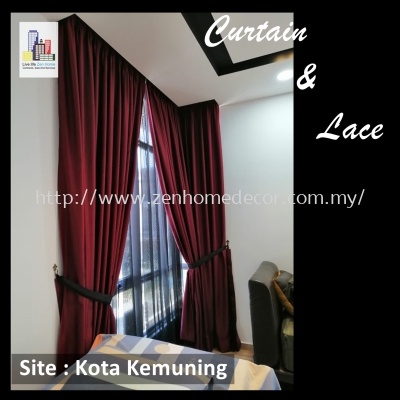 Curtain&Lace.Kota Kemuning.