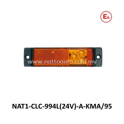 AMBER LED SIDE MARKER LAMP BUS TRUCK LORRY ROOF LAMP SIDE MARKER LAMP