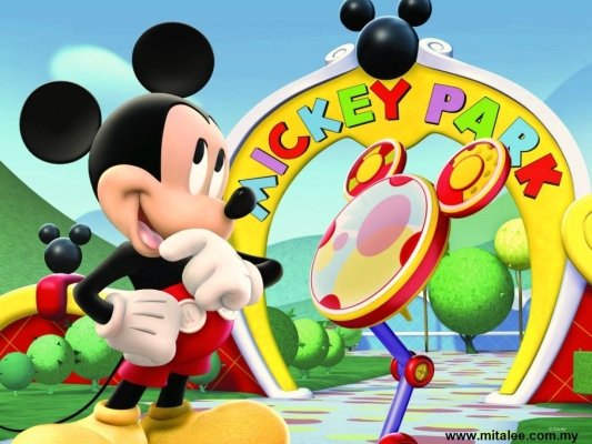 Cartoon Mural Wallpaper - Mickey Mouse MC 2