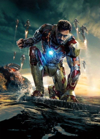 Cartoon Mural Wallpaper - Iron Man IM 5