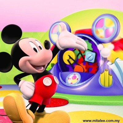 Kertas Dinding Mural Kartun - Mickey Mouse MC 5