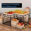 Display Fruit Racking Island Display and Storage Racks