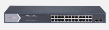 DS-3E0526P-E/M.HIKVISION 24 Port Gigabit Unmanaged POE Switch NETWORK SWITCHES HIKVISION NETWORK SYSTEM