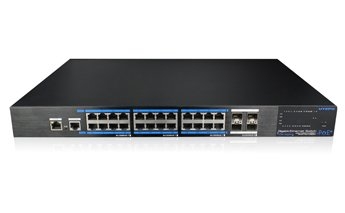 UTP7524GE-PoE-4GF.UTEPO 24 Ports PoE Full Gigabit Managed Ethernet Switch