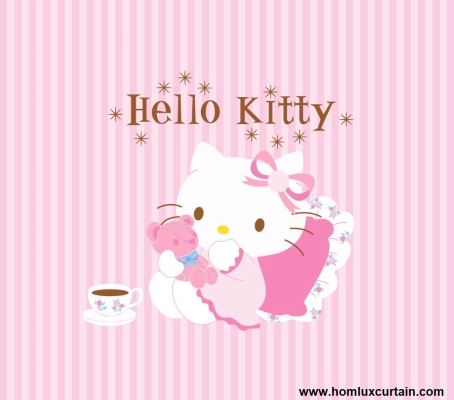 Kertas Dinding Hello Kitty 07