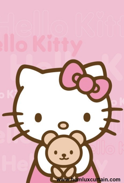 Kertas Dinding Hello Kitty 01