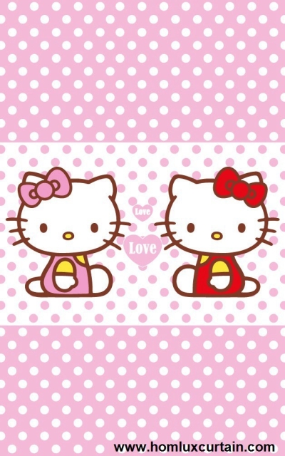 Kertas Dinding Hello Kitty 21