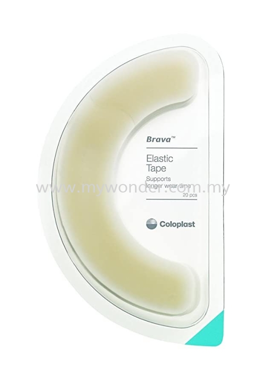 Coloplast 12070 BRAVA Elastic Tape C Shape 20s