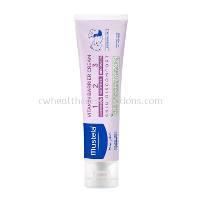 Mustela Vitamin Barrier Cream 123 100ml