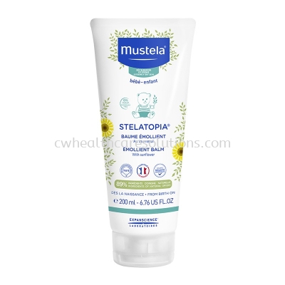 Mustela Stelatopia Emollient Balm with Sunflower 200ml