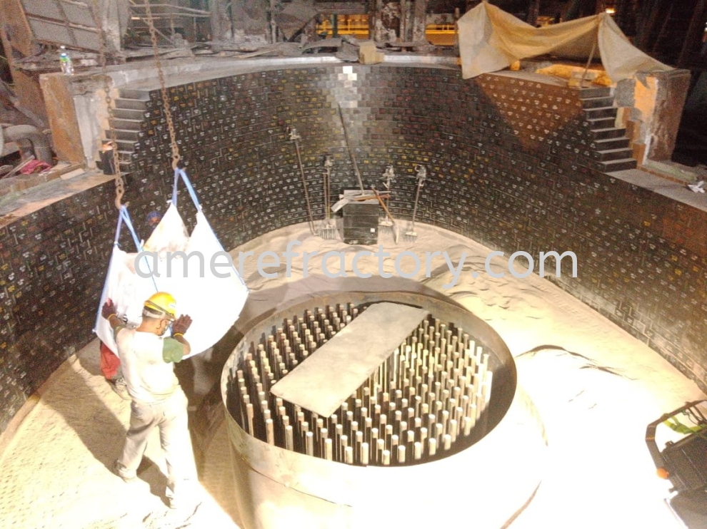 EAF Hearth Ramming Material For Lion Steel