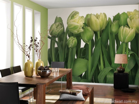 Komar Mural Wallpaper - Tulips