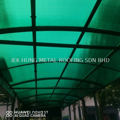 Supply and install Polycarbonate roofing sheet 