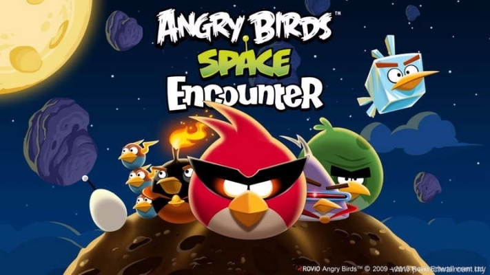 Cartoon Mural Wallpaper - Angry Birds