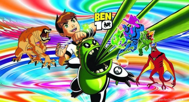 Cartoon Mural Wallpaper - Ben Tennyson