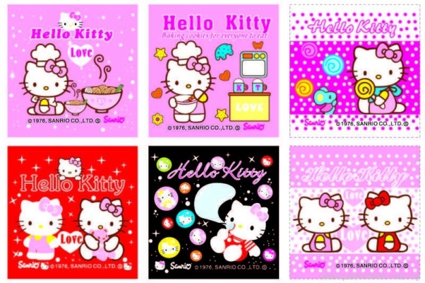 Cartoon Mural Wallpaper - Hello Kitty