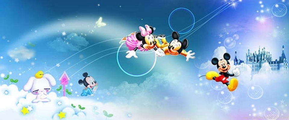 Cartoon Mural Wallpaper - Mickey Mouse