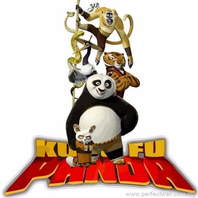 Cartoon Mural Wallpaper - Kungfu Panda