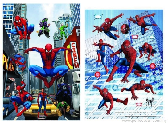 Kertas Dinding Mural Superhero - Spider-Man 