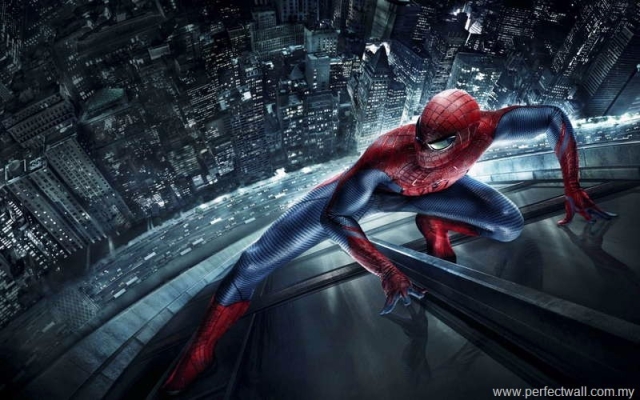 Superhero Mural Wallpaper - Spider-Man