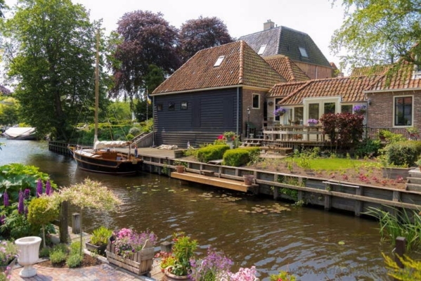 Kertas Dinding Mural Landskap - Kampung Dongeng Di Giethoorn