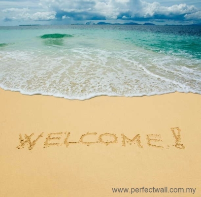 Landscape Mural Wallpaper - Welcome To Beach 