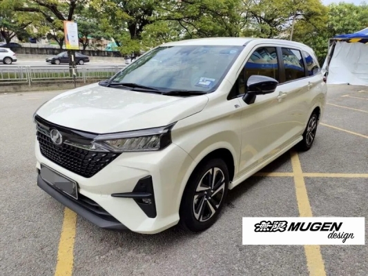 PERODUA ALZA 2022 - ABOVE = MUGEN DOOR VISOR