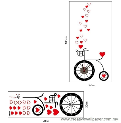 Jam Dinding DIY - 0057