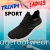 Trendy & Sportive Lady Shoe -TF-A05- BLACK Colour Ladies Sport Shoes
