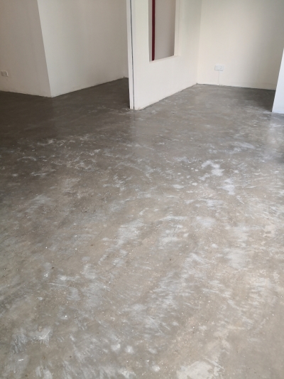 cement graiding and polish