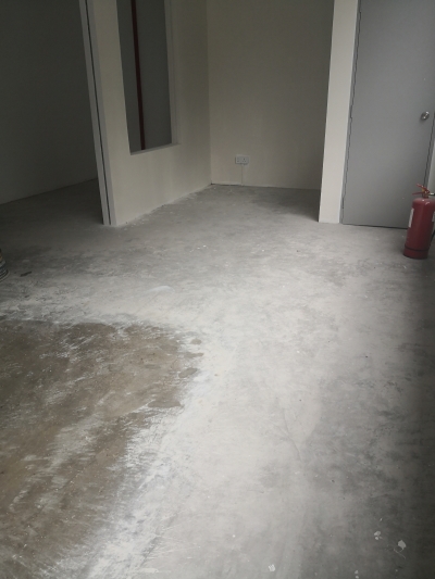 cement graiding and polish