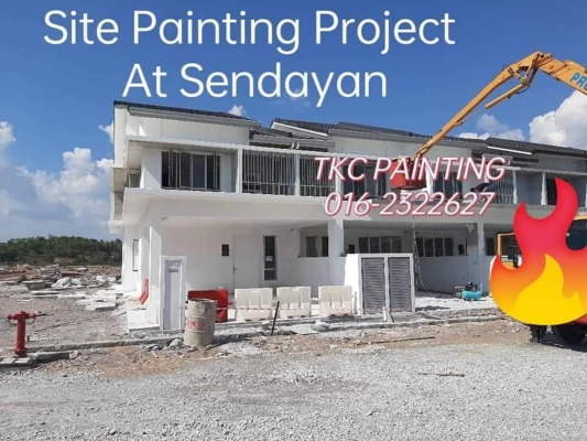 Laman sendayan P1.Site painting project