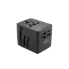 MC805 TRAVEL ADAPTOR - 3 USB + 1 TYPE-C PORT - 3.5A FAST CHARGE Travel Products