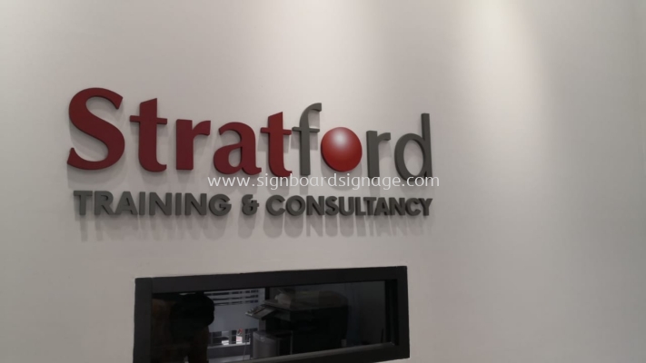 Stratford Training & Consultancy - Puchong - 3D PVC Signboard 