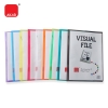 Visual File (Col) / Management File / Folder File / Colour Folder + Pocket (1 pc) Management File Filing Product