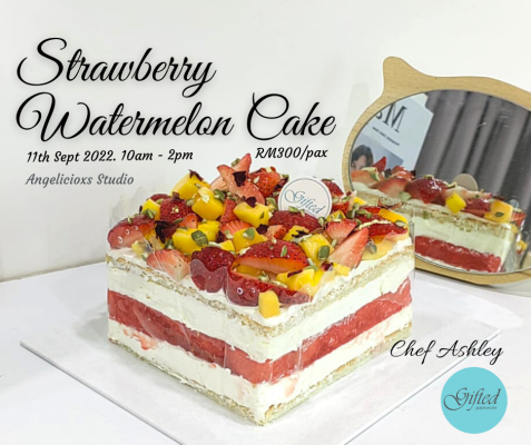 Strawberry Watermelon Cake Workshop