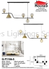 HANGING 1106-5 Dining Pendant Indoor Pendant Light  Pendant Light