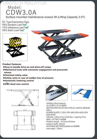 Midrise Scissors Lift with JKKP