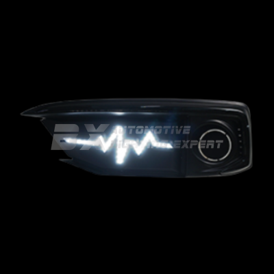 Honda Civic Fc / Tc / Tcp 19-21 - LED DRL Daylight Cover (Heartbeat Design)