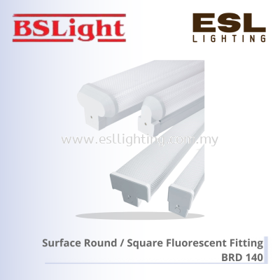BSLIGHT SURFACE ROUND / SQUARE FLUORESCENT FITTING BRD 140