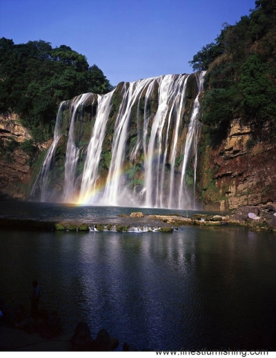 Hourhome Kertas Dinding Landskap: Air Terjun UG037