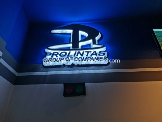 Dash - Prolintas Group Of Companies - Puchong - Indoor 3D LED Backlit Signage 