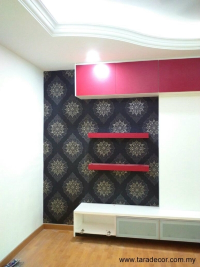 Finished Wallpaper Works Reference In Cheras & KL